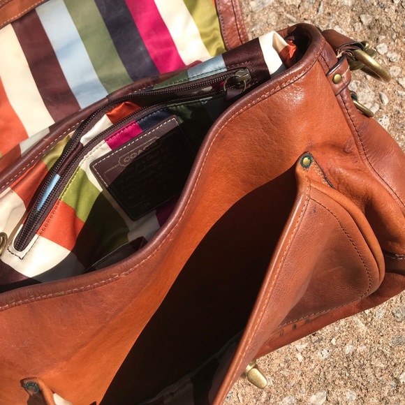 Coach Whitney Leather Satchel Purse Bag Authentic - Picture 6 of 9